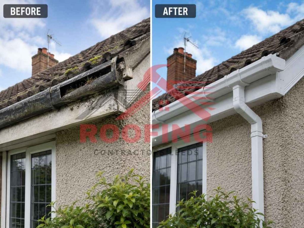 New UPVC Gutters